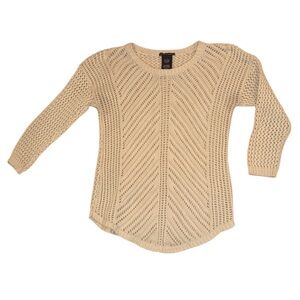 Chelsea & Theodore Cream Knit Sweater